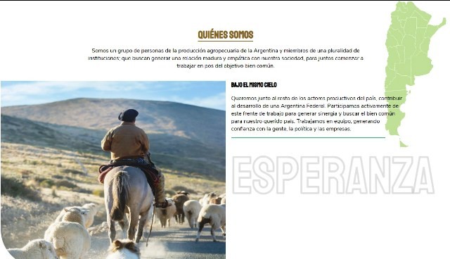 Colectivo Federal busca generar empatía entre el campo y el resto de la sociedad