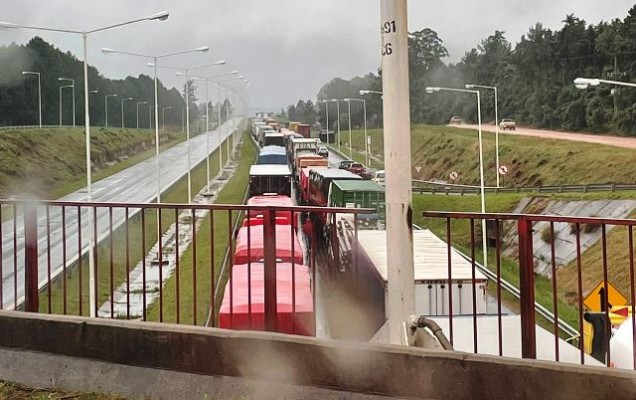 Los transportistas de cargas levantaron el piquete en Concordia