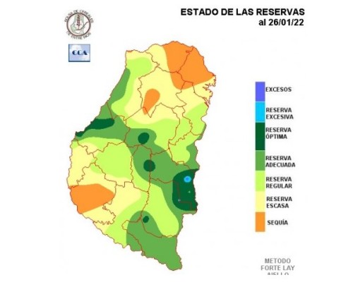 Las lluvias cortaron la seca y permitieron recargar de humedad los suelos entrerrianos