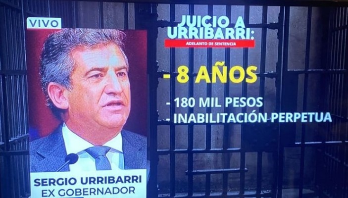 Urribarri, condenado