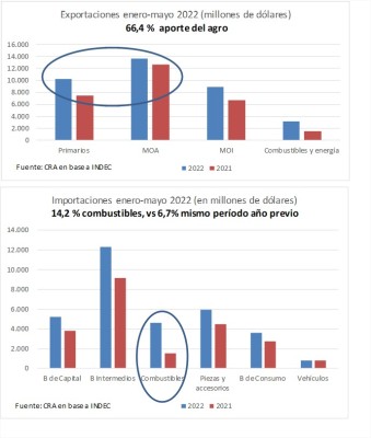 El agro sigue aportando divisas en medio de la crisis de importaciones