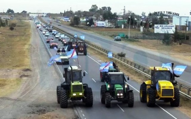 La Mesa de Enlace entrerriana invitó a otros sectores a sumarse a la protesta del 13