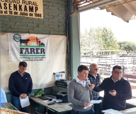 En Hasenkamp remarcaron que el campo es sostén y generador de divisas para del país