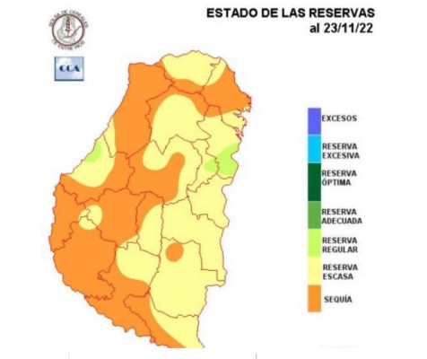 La seca se expande en Entre Ríos