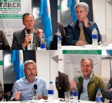 Farer reunió a cuatro precandidatos para debatir temas agropecuarios