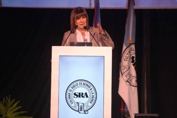 Bullrich no quiere que haya más retenciones en Argentina