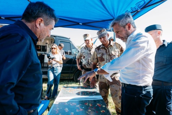 Frigerio puso en marcha el programa Campo Seguro