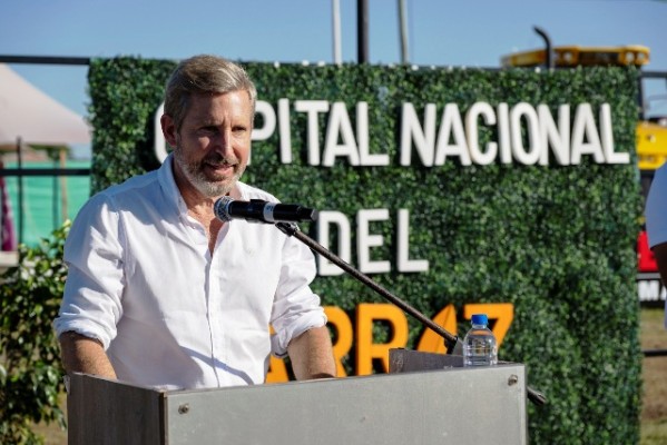 Frigerio quiere que Entre Ríos recupere el primer lugar en producción de arroz